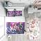 Designart 'Abstract Floral Design with Dove' Modern & Contemporary Bedding Set - Duvet Cover & Shams